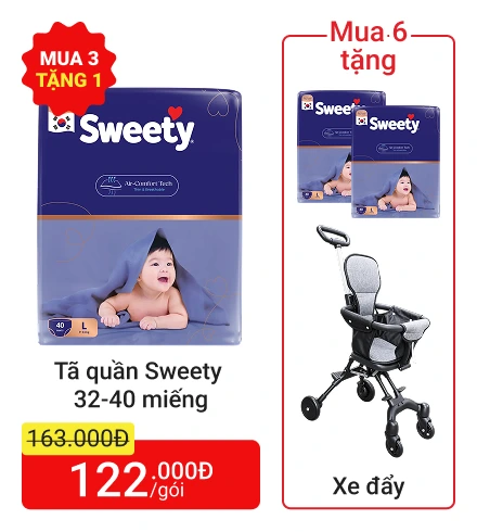 MUA TÃ TẶNG TÃ - TẶNG XE ĐẨY