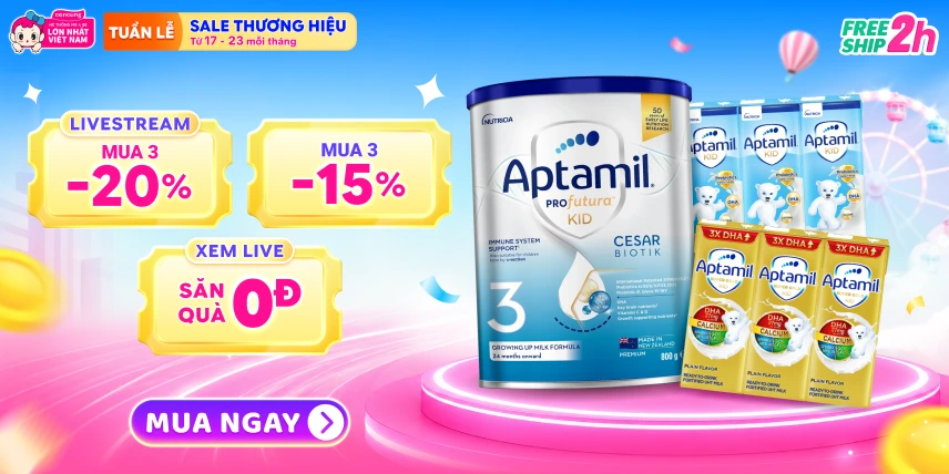 SIÊU SALE THƯƠNG HIỆU - TÃ SỮA GIẢM ĐẾN 30%