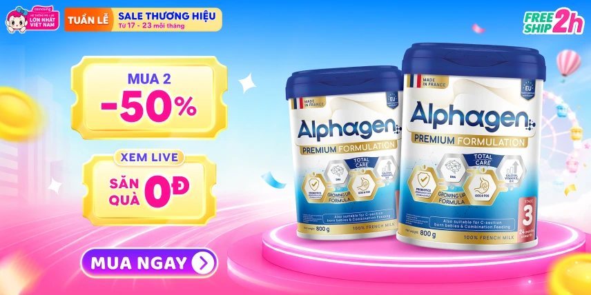 SIÊU SALE THƯƠNG HIỆU - TÃ SỮA GIẢM ĐẾN 30%