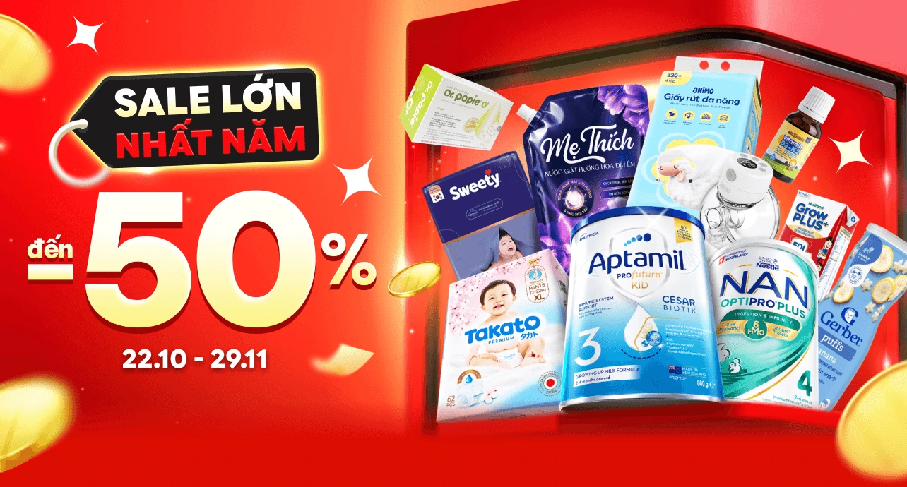 SALE LỚN NHẤT NĂM | GIẢM ĐẾN 50%