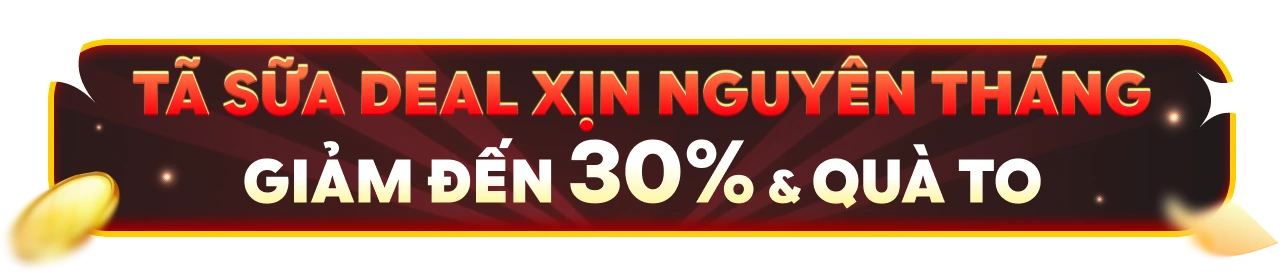 SALE LỚN NHẤT NĂM | GIẢM ĐẾN 50%
