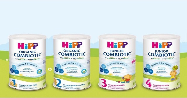 Review sữa HiPP Organic Combiotic dành cho trẻ táo bón