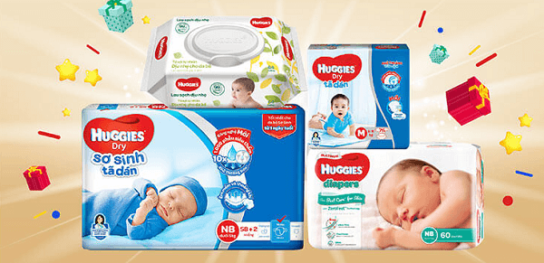 Bật mí 3 lý do bỉm tã Huggies được các mẹ tin chọn cho bé