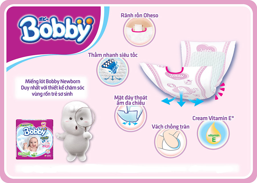 Tại sao mẹ nên lựa chọn Bobby Newborn cho bé sơ sinh? 
