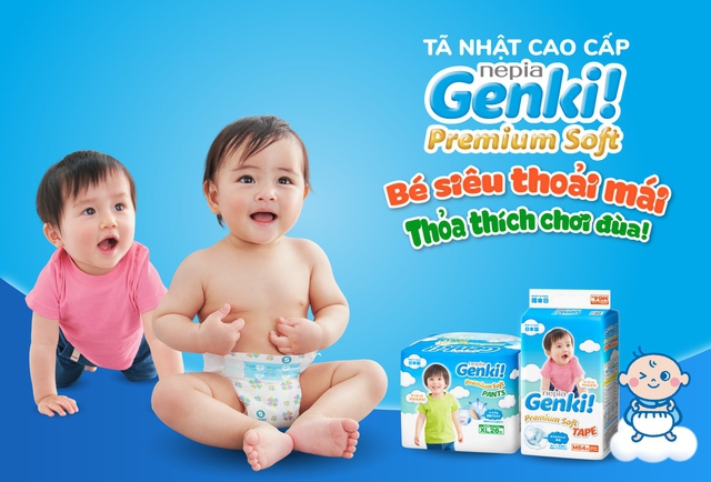 Bỉm tã Genki có thực sự thấm hút tốt và thoáng khí?