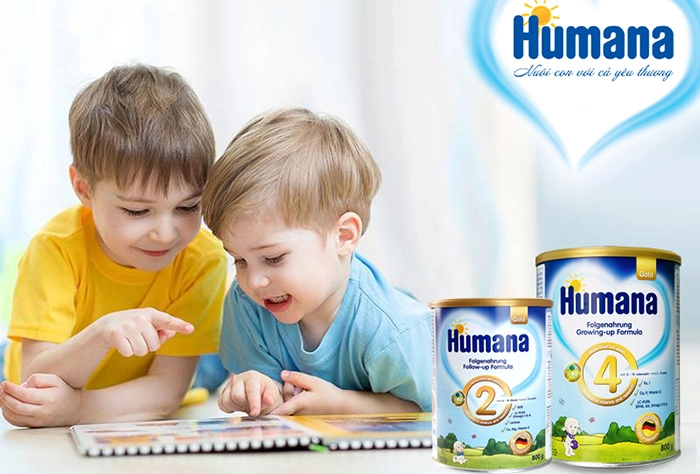 Review chi tiết các dòng sữa Humana Gold 