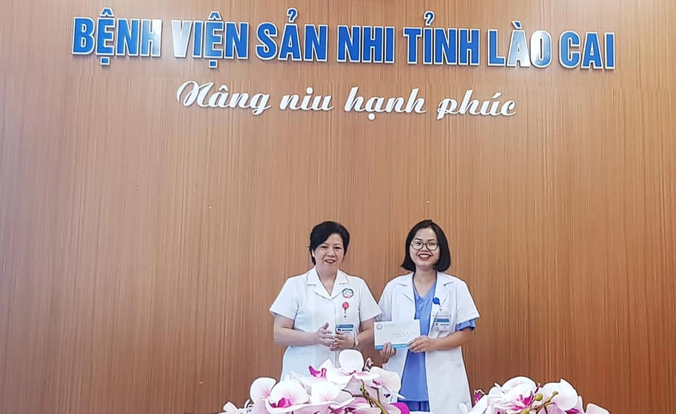 Giám đốc bệnh viện Sản Nhi Lào Cai - bác sĩ Hoàng Thị Nguyệt