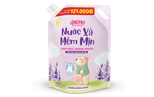 Vì sao mẹ nên chọn nước xả vải cho trẻ sơ sinh Animo?  