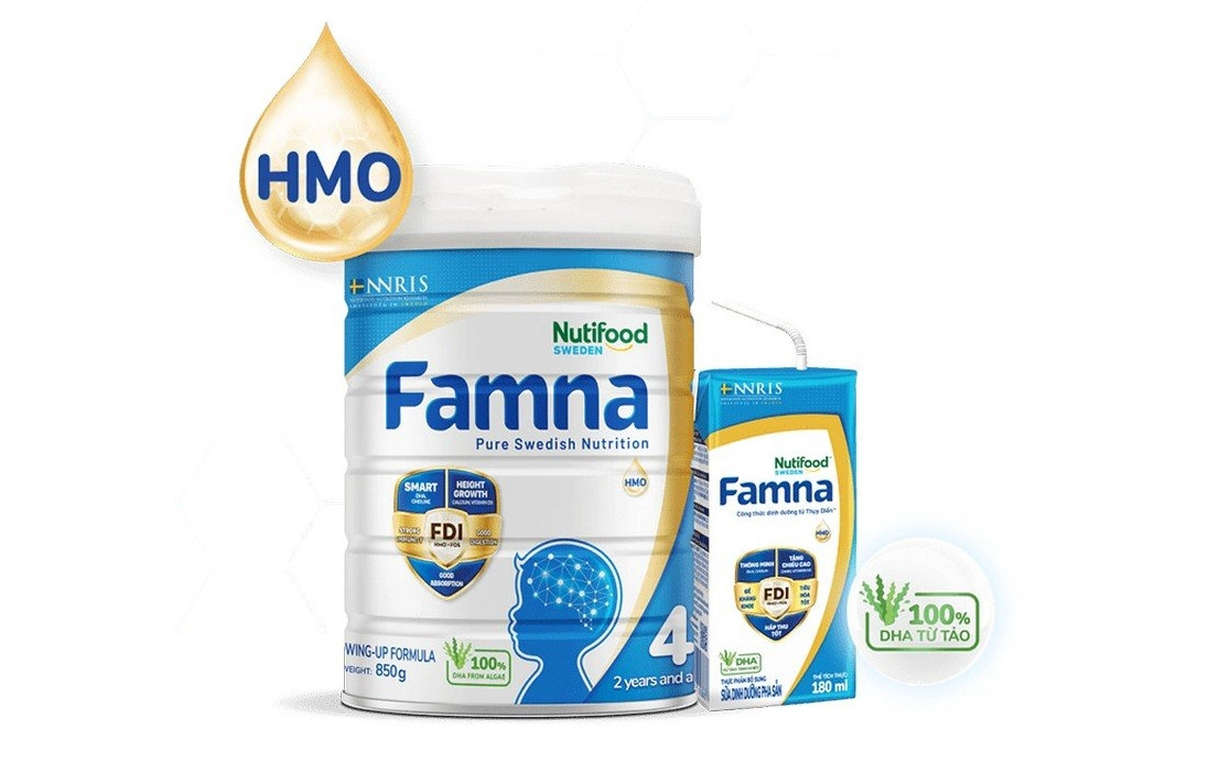 Vì sao ba mẹ nên chọn sữa Famna cho bé?