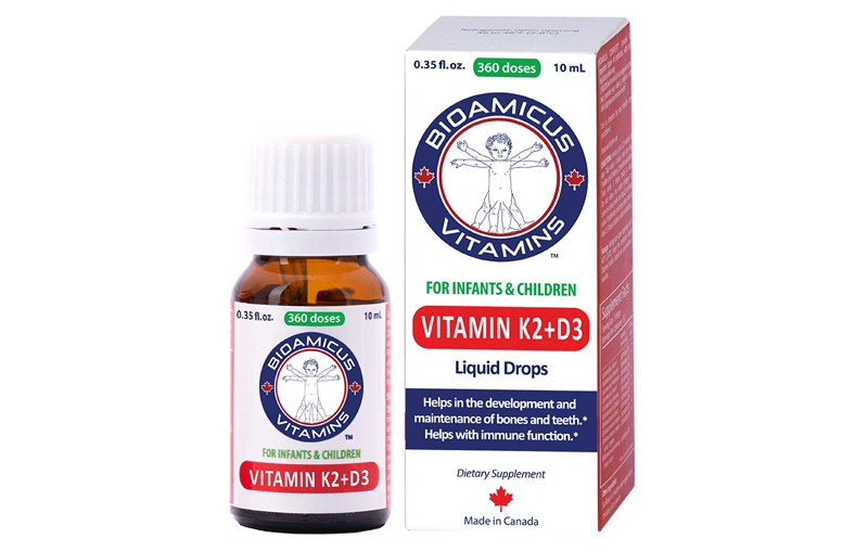Bé nào nên sử dụng vitamin D3K2 BioAmicus? 
