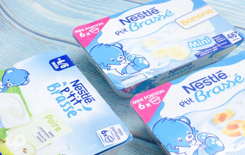 Bé tiêu hoá kém có nên dùng sữa chua Nestlé P'tit không?