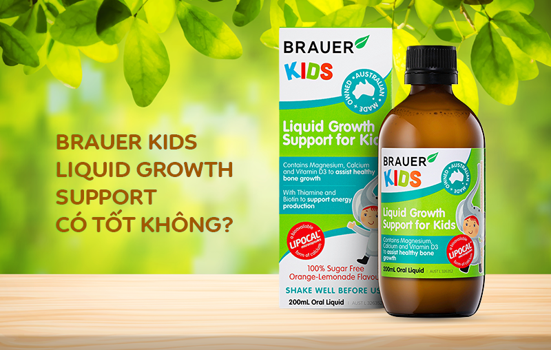 [Giải đáp] Brauer Kids Liquid Growth Support có tốt cho trẻ không?