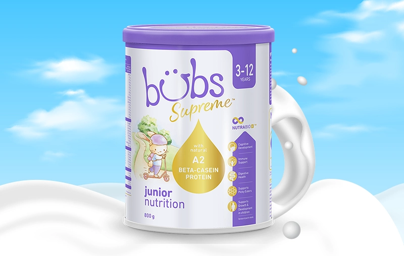 Review sữa Bubs Supreme Junior: Dành cho bé mấy tuổi? Có tốt không?