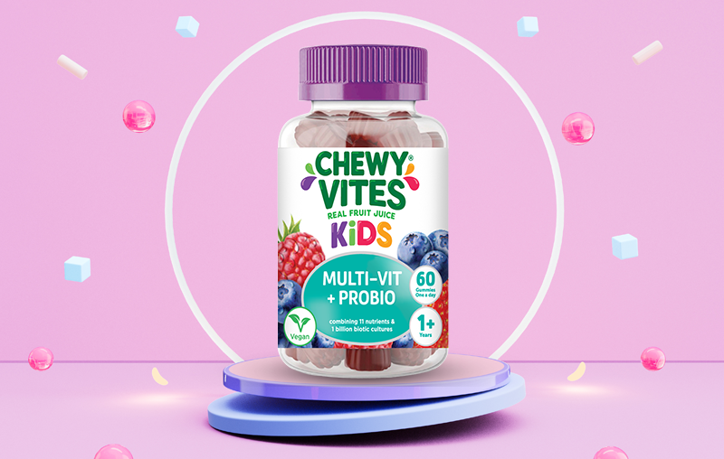 Review vitamin Gummies CHEWY VITES bổ sung Multi-Vit và Probio: Thành phần & công dụng như thế nào?