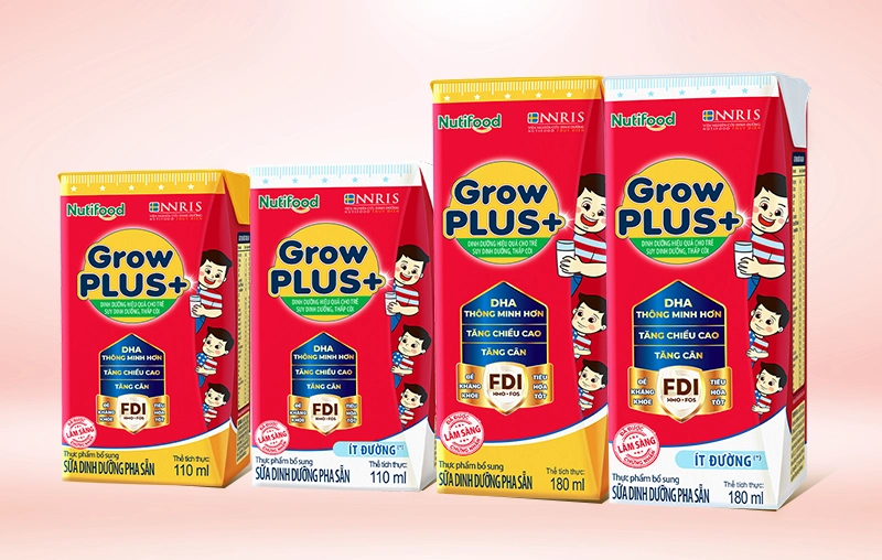 Có nên cho bé sử dụng sữa GrowPLUS+ đỏ pha sẵn?