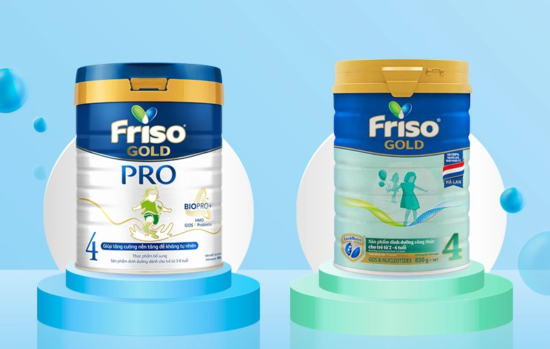 Sữa Frisolac Gold và Frisolac Gold Pro: Đâu là lựa chọn thông minh cho bé?  