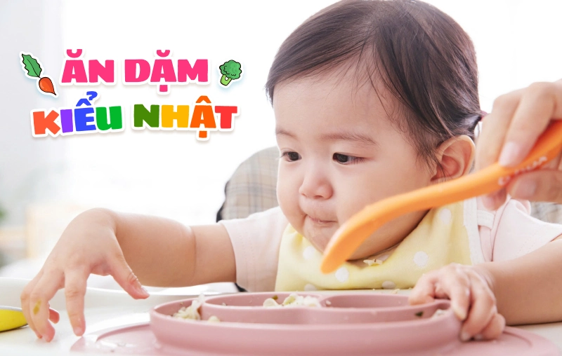 Gợi ý thực đơn ăn dặm kiểu Nhật cho bé 6 tháng tuổi