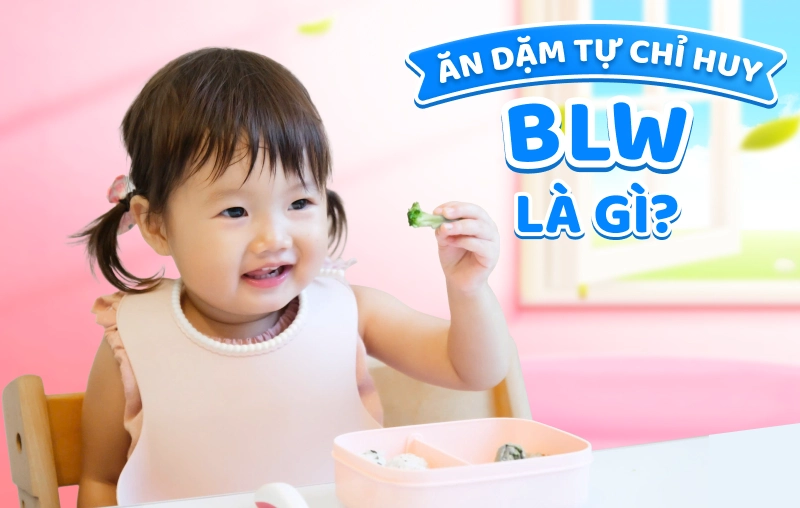 Ăn dặm BLW là gì? Lợi ích, nguyên tắc và thực đơn khoa học