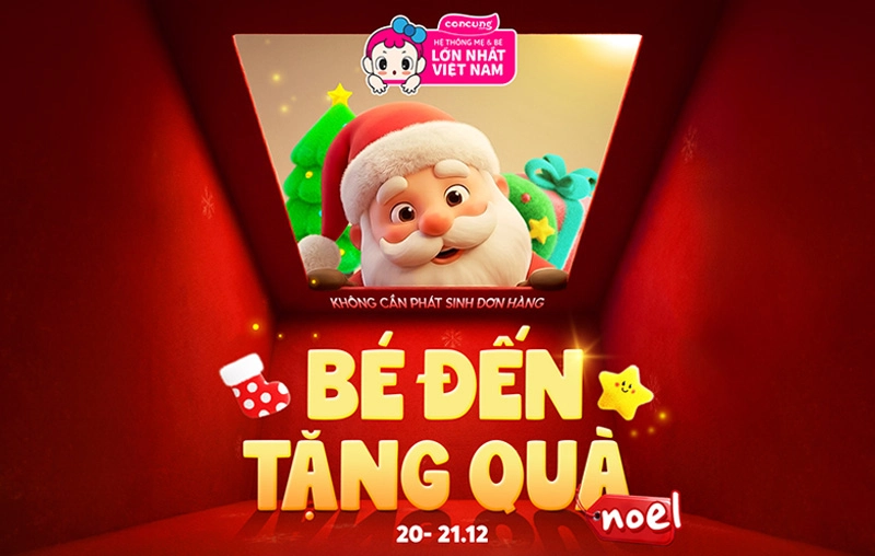 BÉ ĐẾN TẶNG QUÀ NOEL sdsdsd