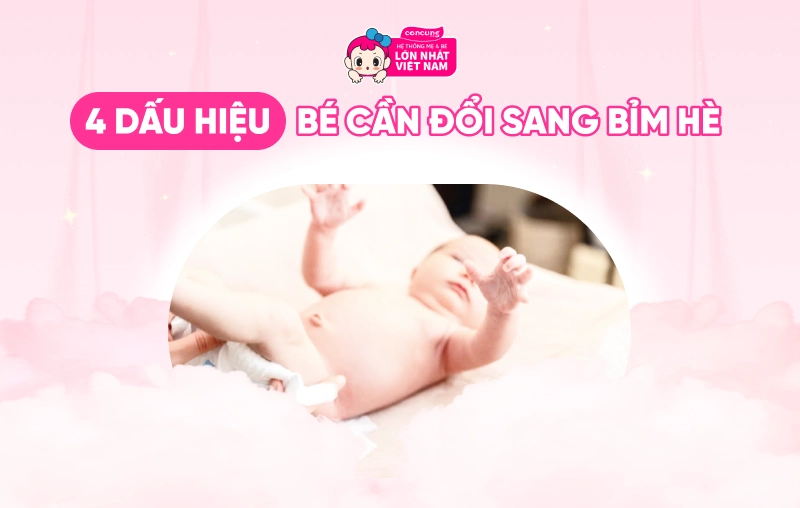 4 dấu hiệu cho thấy bé cần được đổi sang bỉm mùa hè, mẹ đừng nên bỏ qua