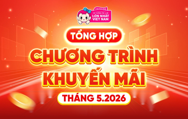 TỔNG HỢP CHƯƠNG TRÌNH KHUYẾN MÃI THÁNG 05-2026