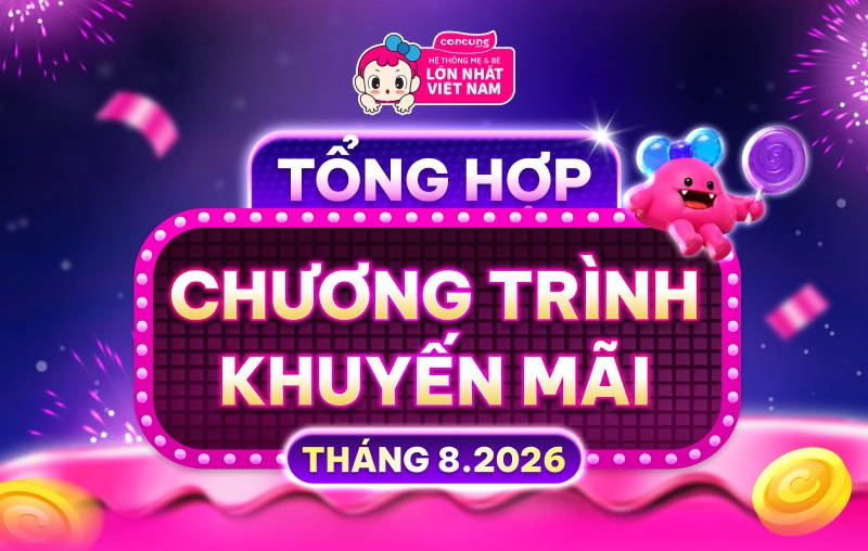 TỔNG HỢP CHƯƠNG TRÌNH KHUYẾN MÃI THÁNG 08-2026