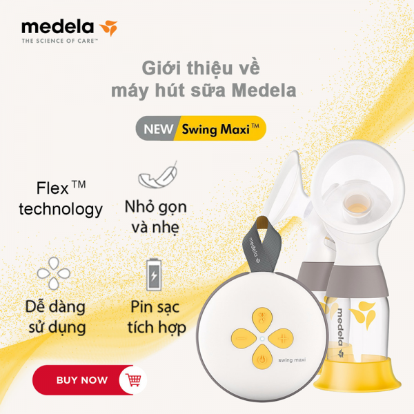 Máy hút sữa Medela Swing maxi (mẫu mới)