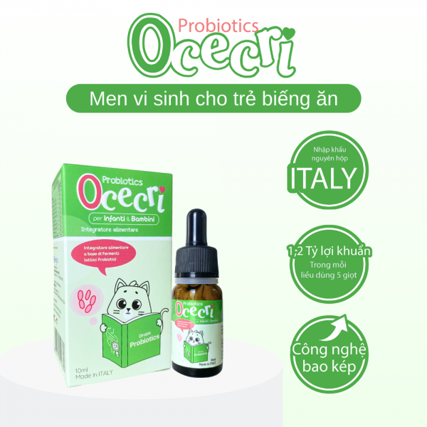 Men vi sinh 10 chủng Probiotics Ocecri