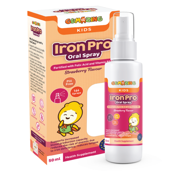 Thực phẩm bảo vệ sức khoẻ Gumazing Iron Pro Oral Spray 50ml