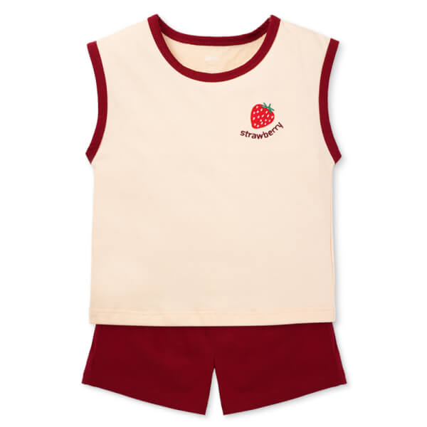 Bộ bé gái áo sát nách quần ngắn Animo easy (1-4Y)