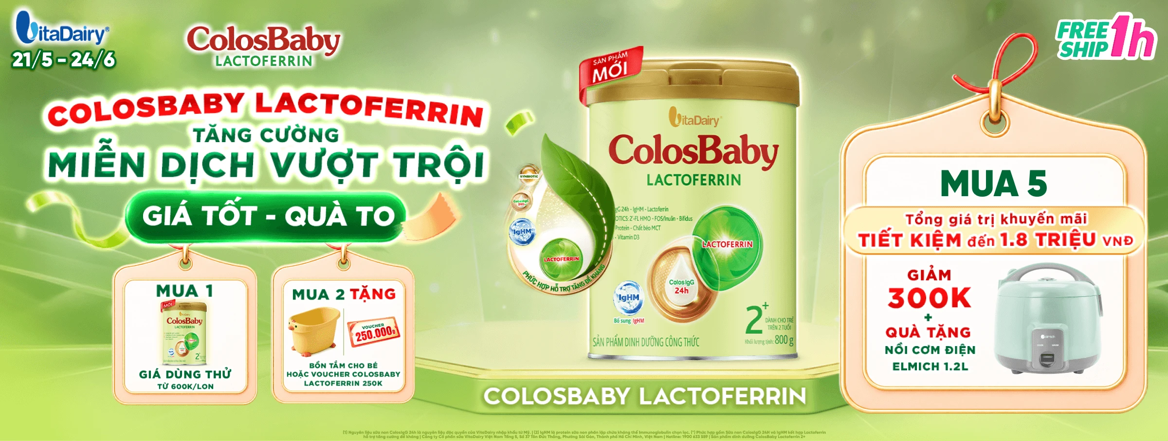 COLOSBABY LACTOFERRIN