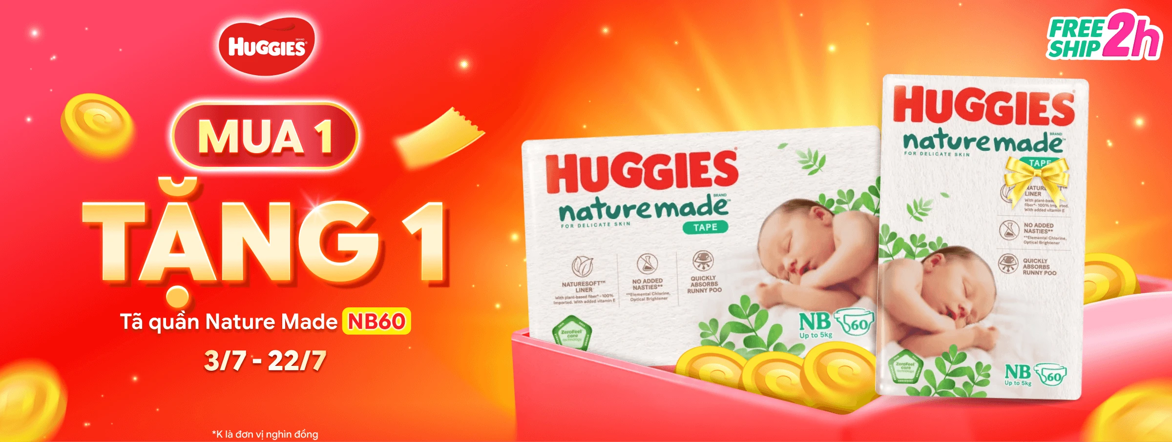 Huggies Nature Made 2