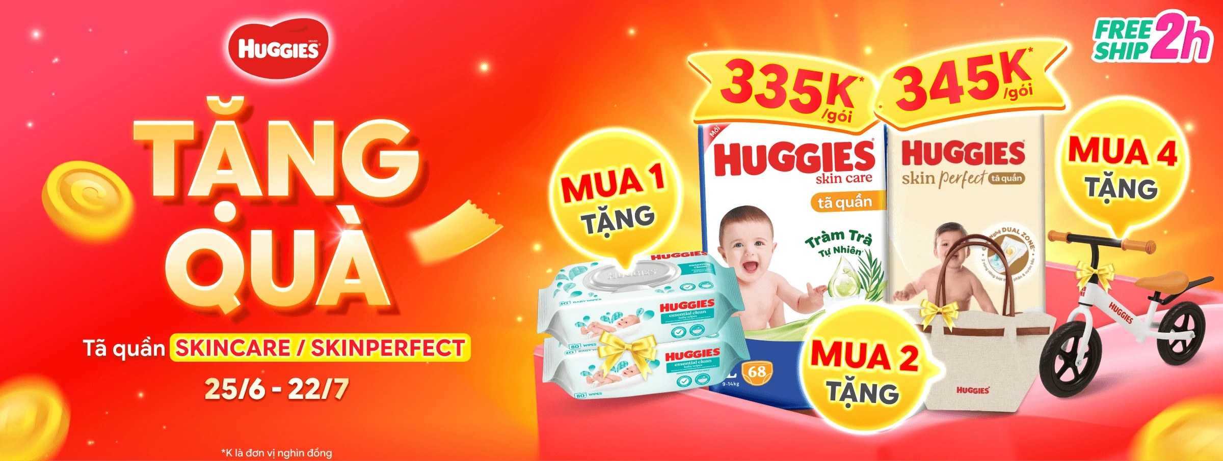 Huggies Skin Perfect 1