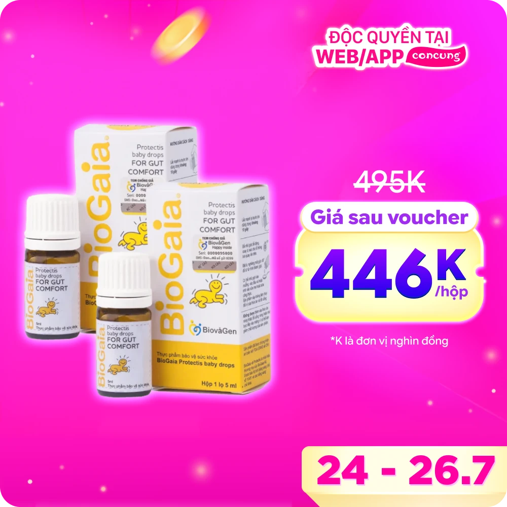 Thực phẩm bảo vệ sức khỏe BioGaia Protectis baby drops