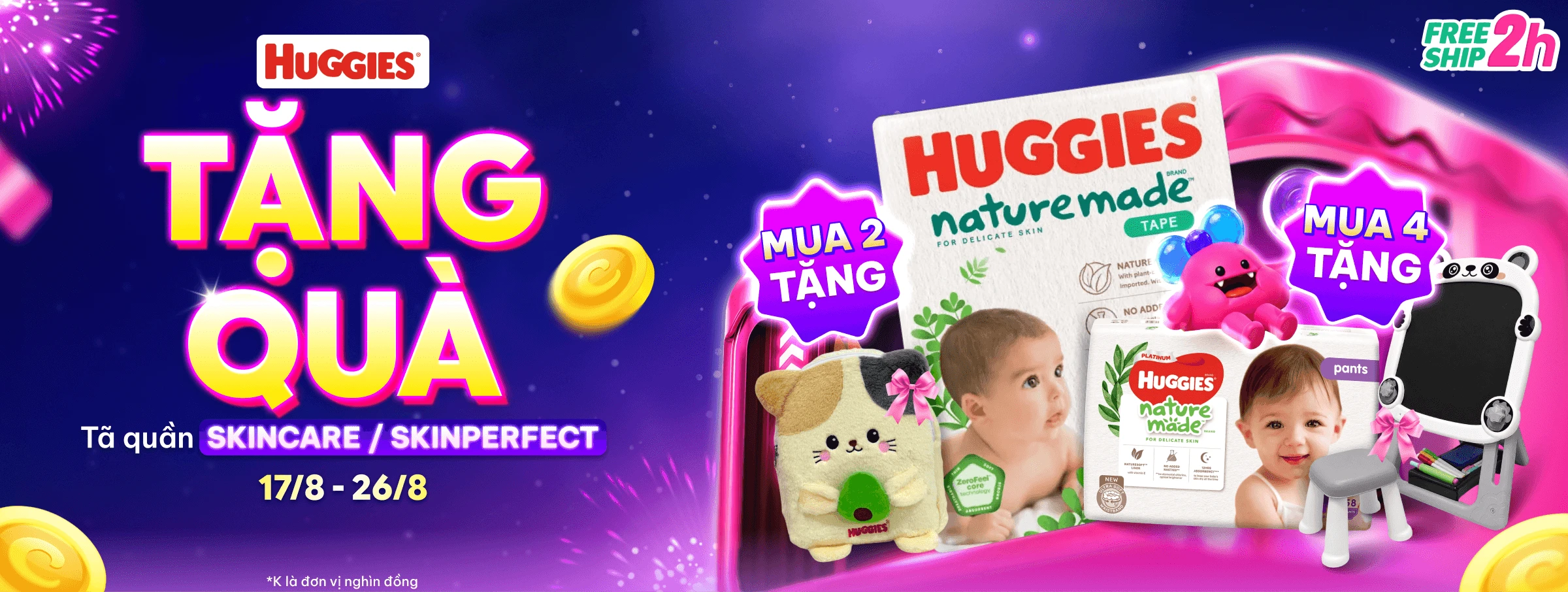 Huggies Nature Made 3