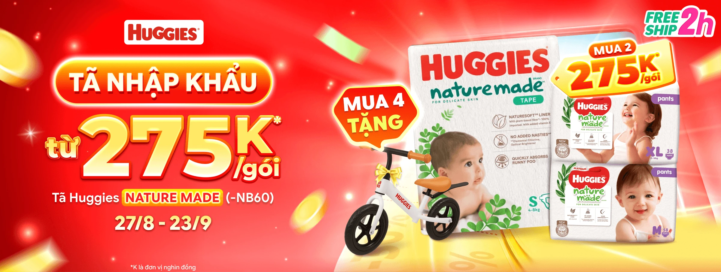 Huggies Nature Made