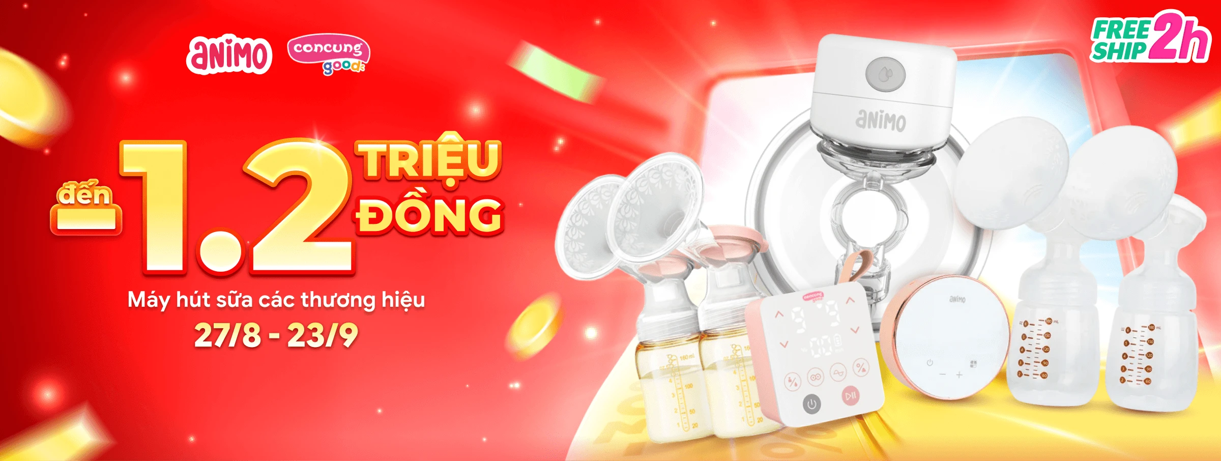 Banner tổng máy hút sữa