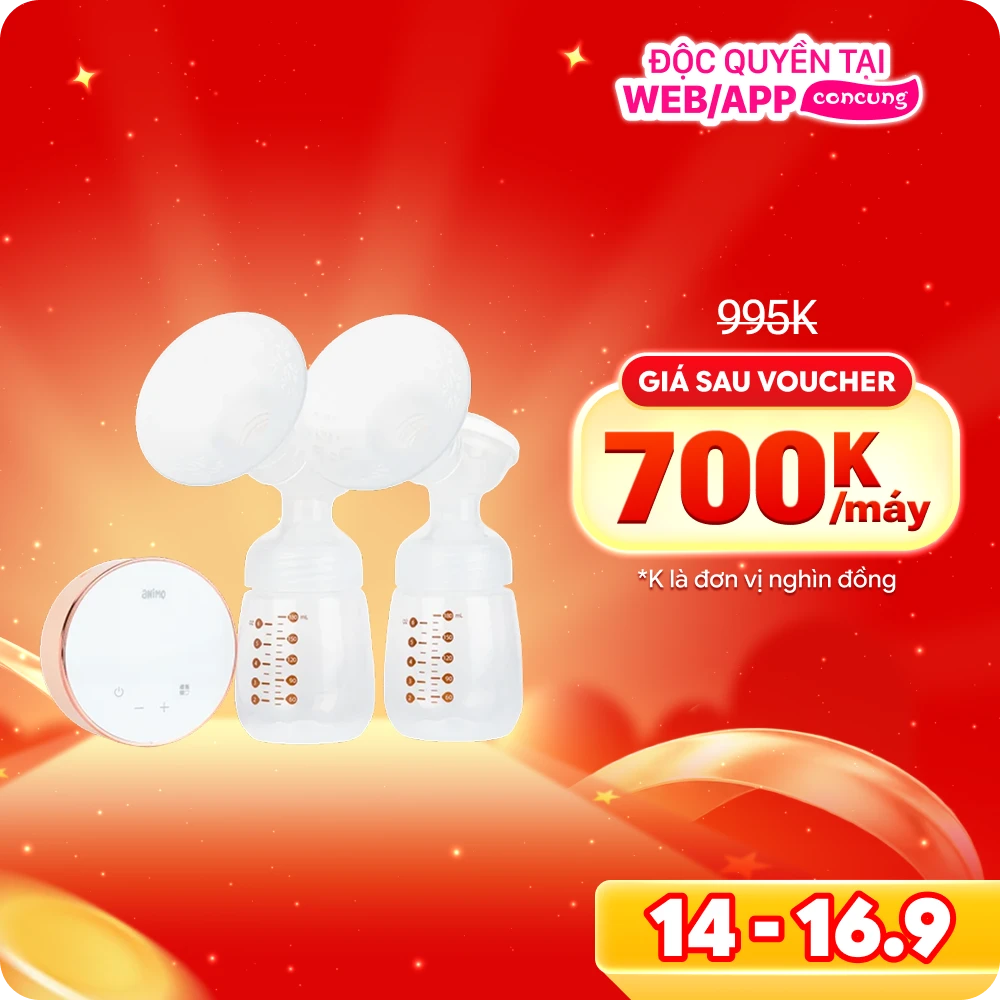 Máy hút sữa điện đôi Animo Maxflow Lite H15