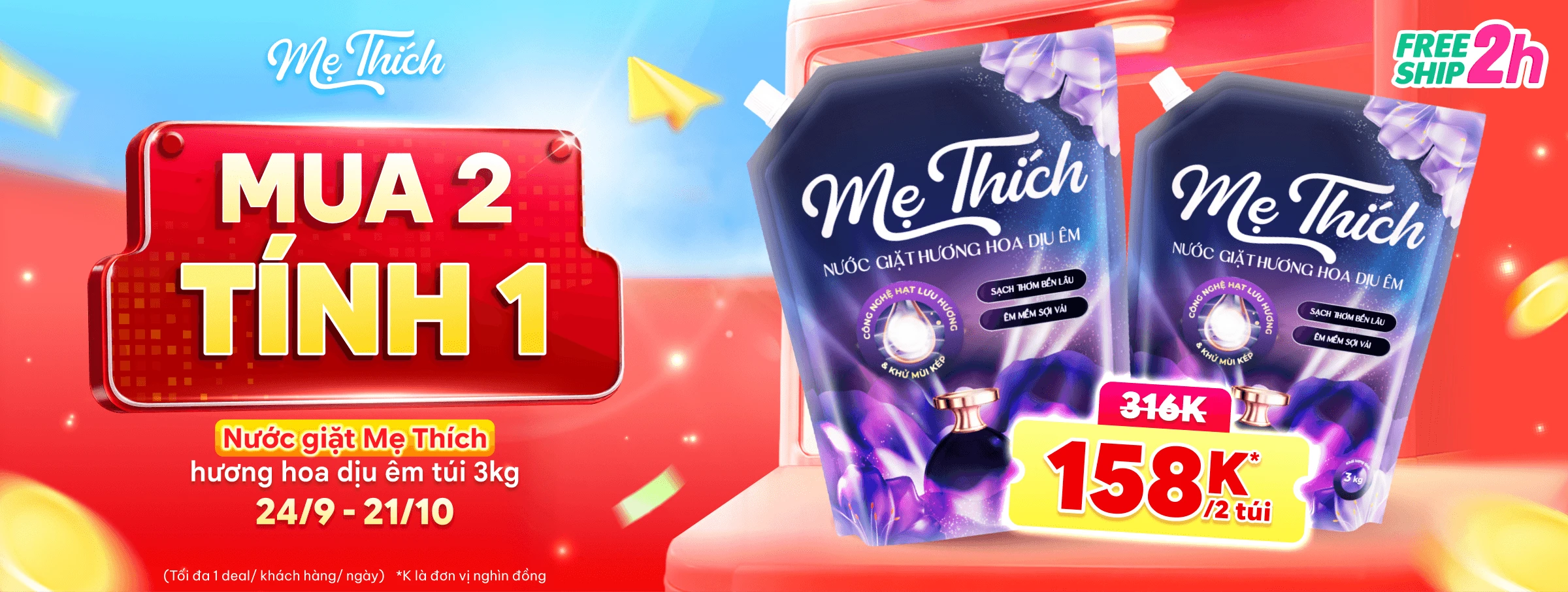 Nước giặt Mẹ Thích