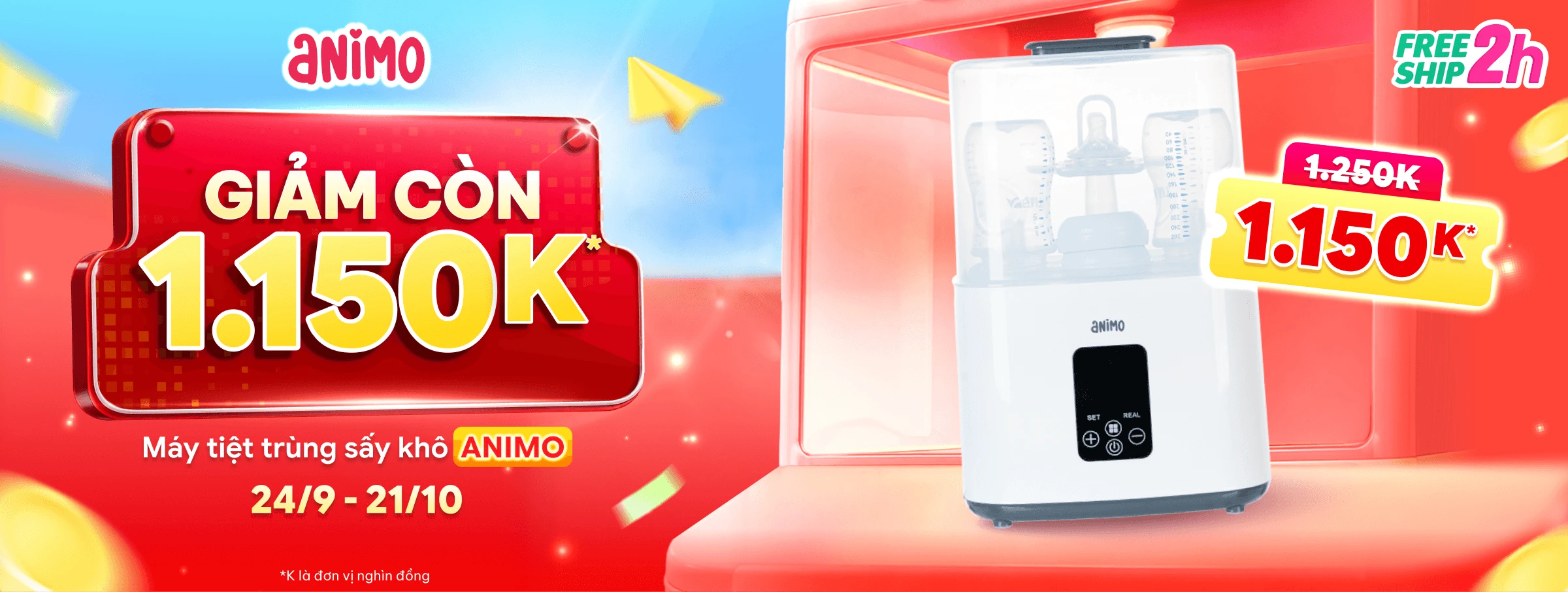 Tiệt trùng Animo