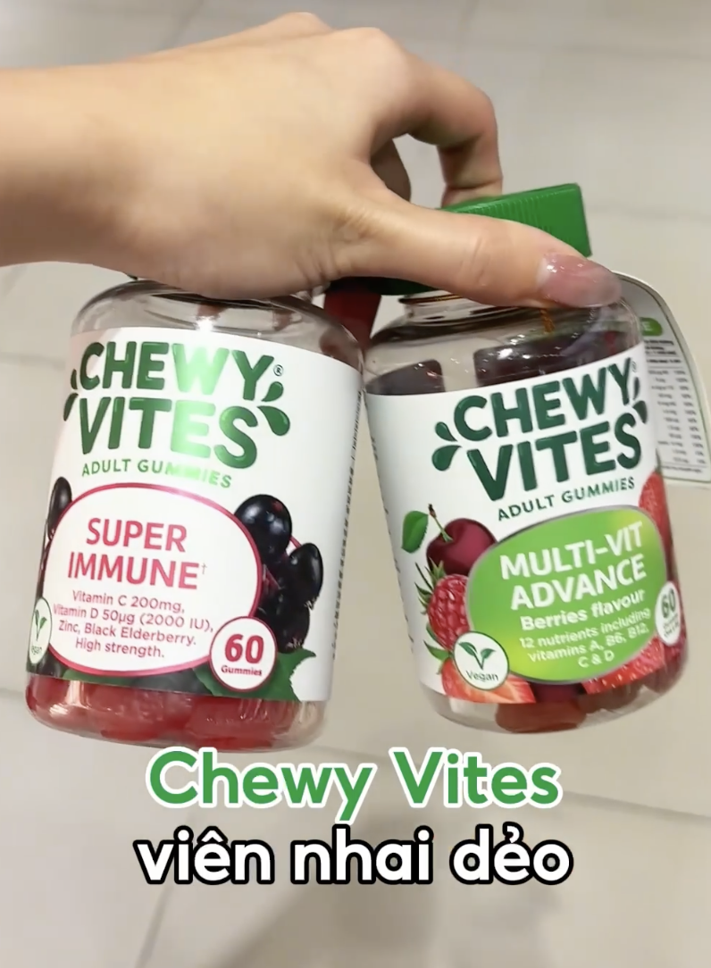 Viên nhai dẻo Chewy Vites 