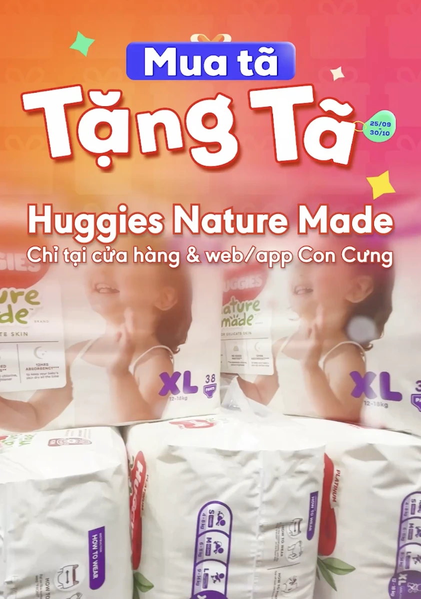 Mua tã Tặng tã