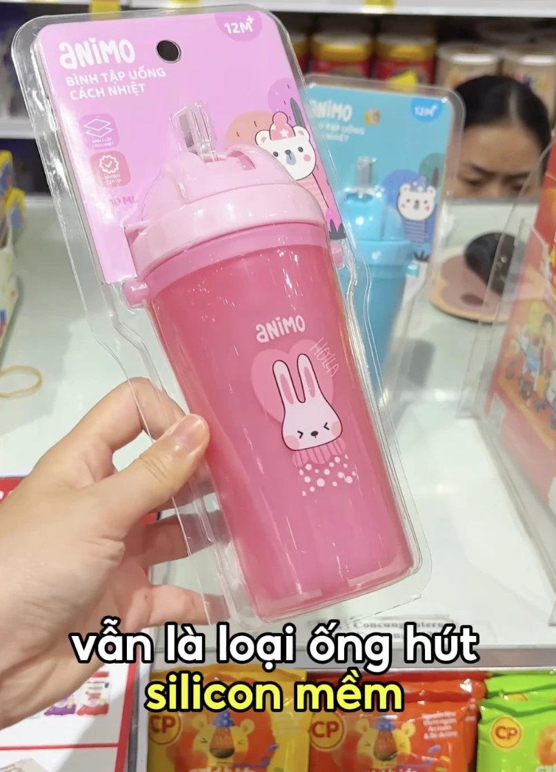 Đổi qua bình to hơn cho thoải mái nhen mom ơi