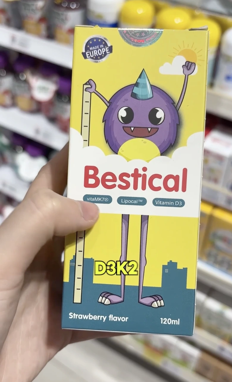 Bestical canxi sinh học nên hấp thu rất 