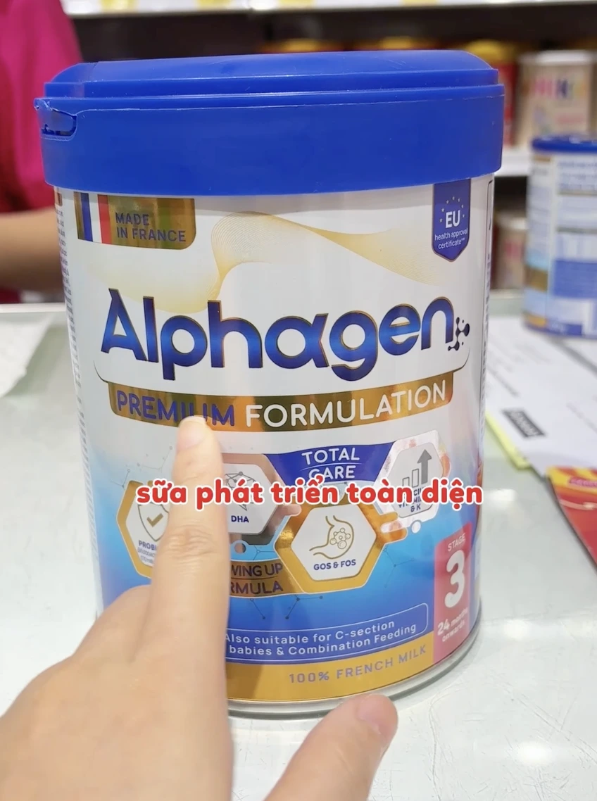 Sữa phát triển toàn diện, nhập khẩu từ Pháp