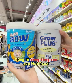 So sánh dòng tăng cao Nuvi Grow và GrowPLUS+ Bạc