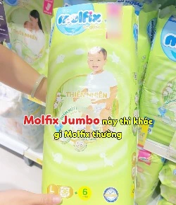 Molfix Jumbo tiện lợi, ít miếng đem đi du lịch nè các mom ơiiii