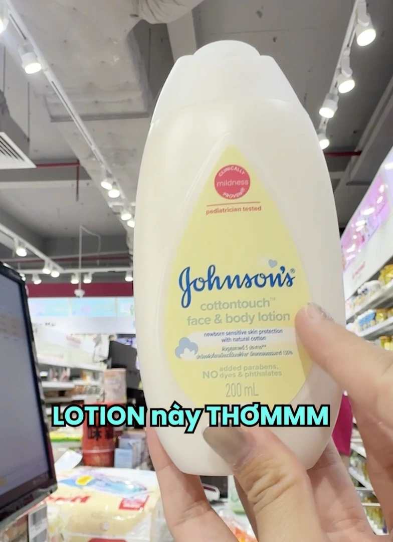Lotion siêu thơm, an toàn lành tính