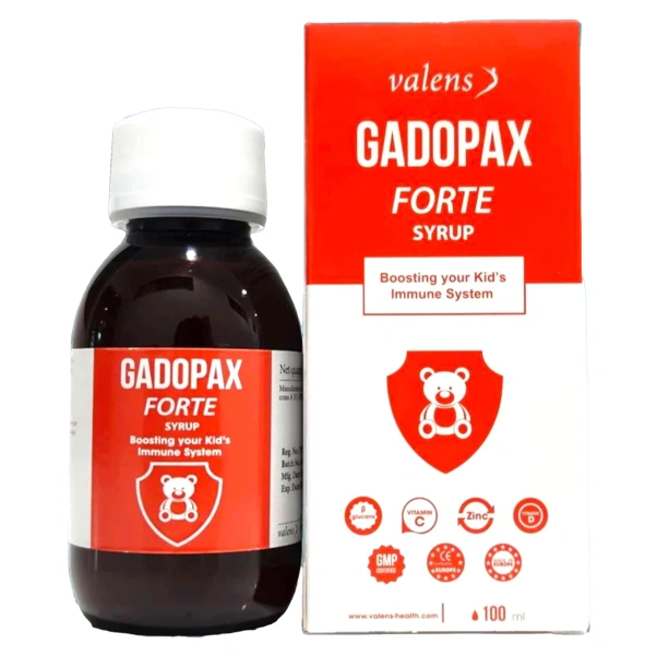 Siro tăng đề kh&aacute;ng cho b&eacute; Gadopax Forte bổ sung 4 loại vitamin cho b&eacute; đi học khỏe mạnh.