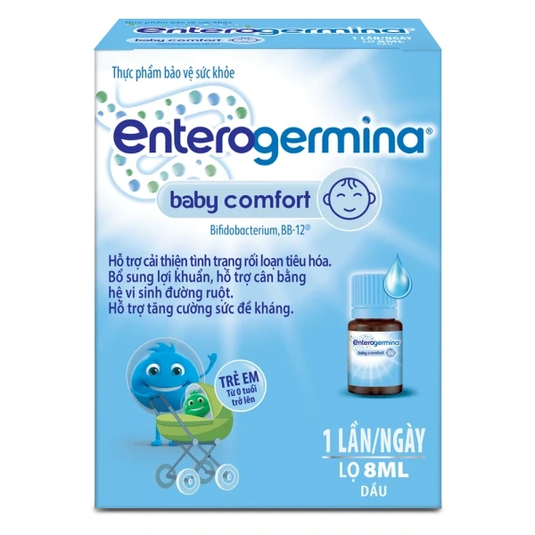 Enterogermina Baby Comfort kh&ocirc;ng chỉ bổ sung đề kh&aacute;ng, m&agrave; c&ograve;n gi&uacute;p cho b&eacute; ăn ngon, ngủ ngon khi đi học.